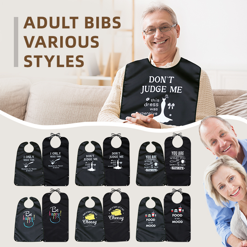Printed Bibs Pack - Набор из 2 нагрудников для пожилых