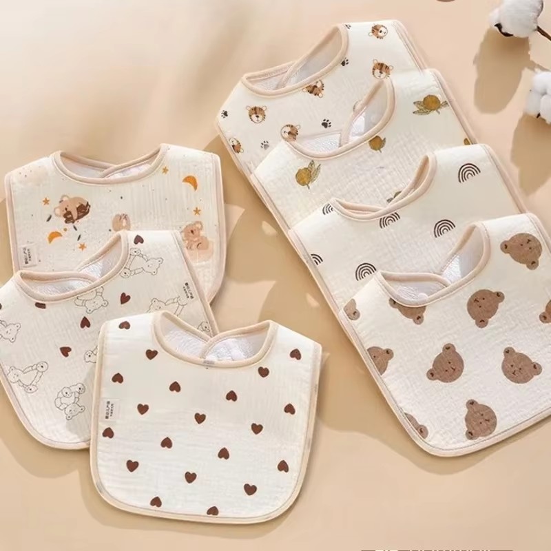 Printed Bibs Pack - Набор из 7 штук: Детские нагрудники