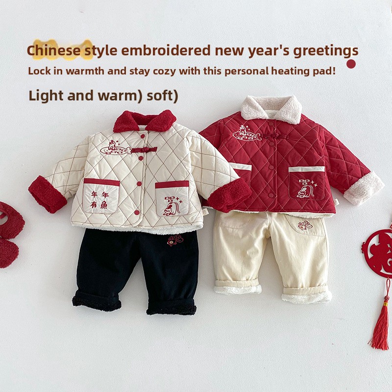 Baby Clothing Winter - Детская новогодняя одежда, новинка 2025 года,