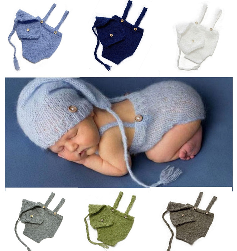 Baby Clothing Winter - 2 шт./комплект, вязаная шерстяная шапка для