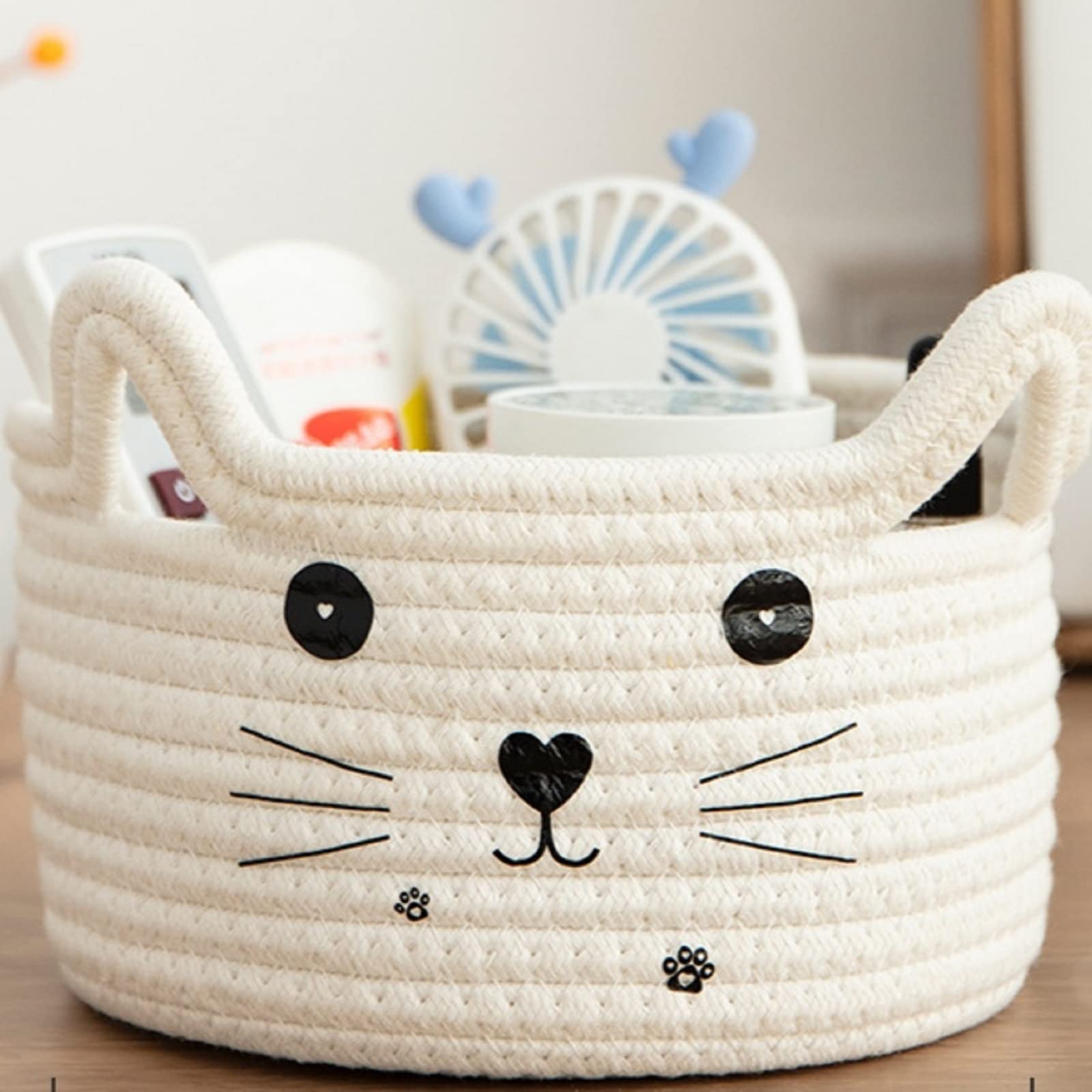 Baby Clothing Basket - Корзина для кошек, тканая корзина-органайзер с