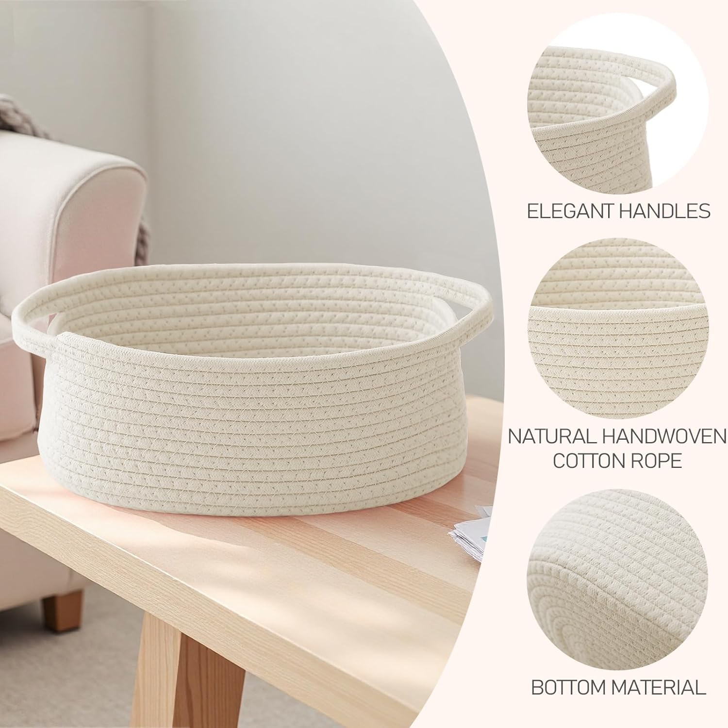Плетеная корзина с подарочными – обзор и цена Baby Clothing Basket