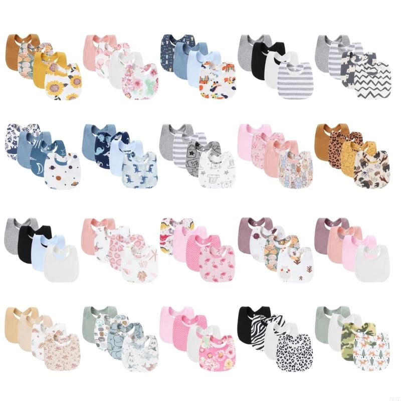 A5YC упаковка из 4 шт., детско – обзор и цена Printed Bibs Pack