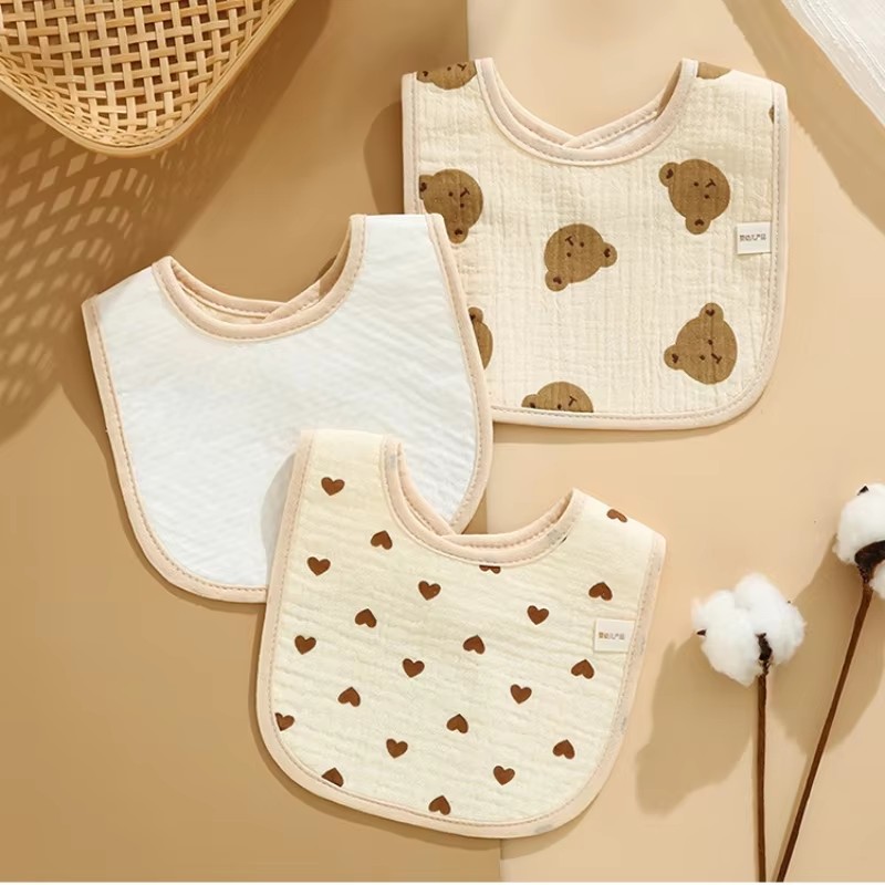 Набор из 7 штук: Детские нагру – обзор и цена Printed Bibs Pack