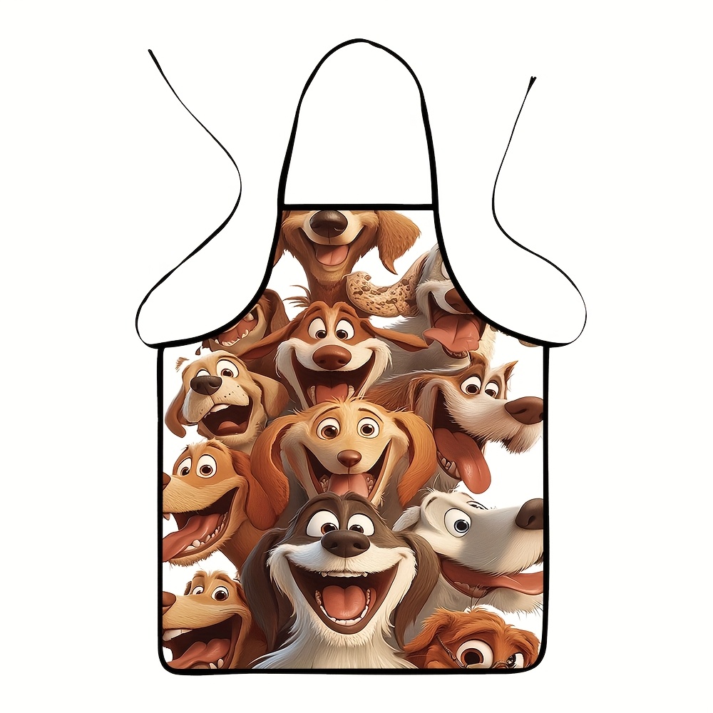 Фартук с принтом собачек из му – обзор и цена Printed Bibs Pack