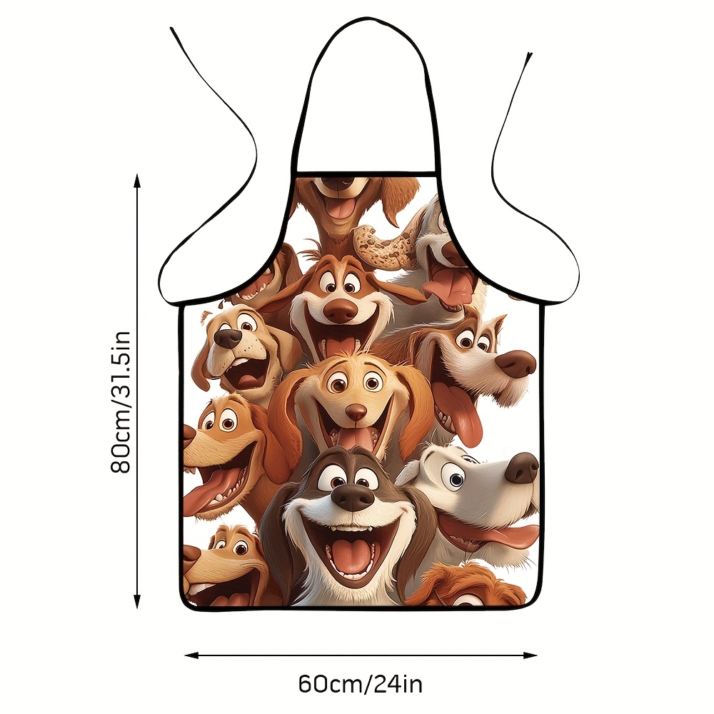 Фартук с принтом собачек из му – обзор и цена Printed Bibs Pack