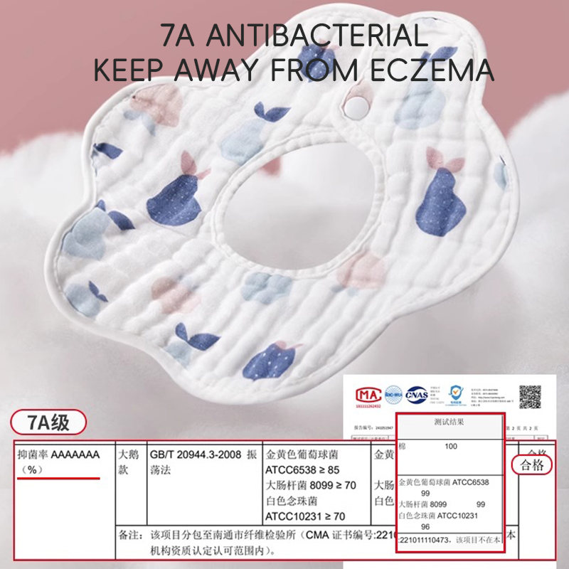 Набор из 5 детских муслиновых  – обзор и цена Printed Bibs Pack