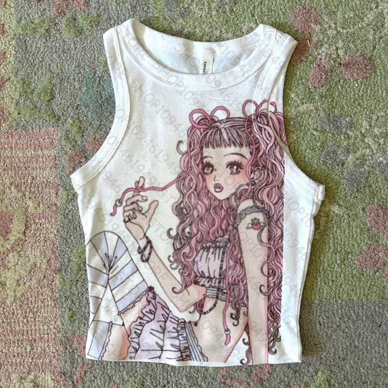 топ mujer Майки и майки Топы с – обзор и цена Baby Y2K Clothing