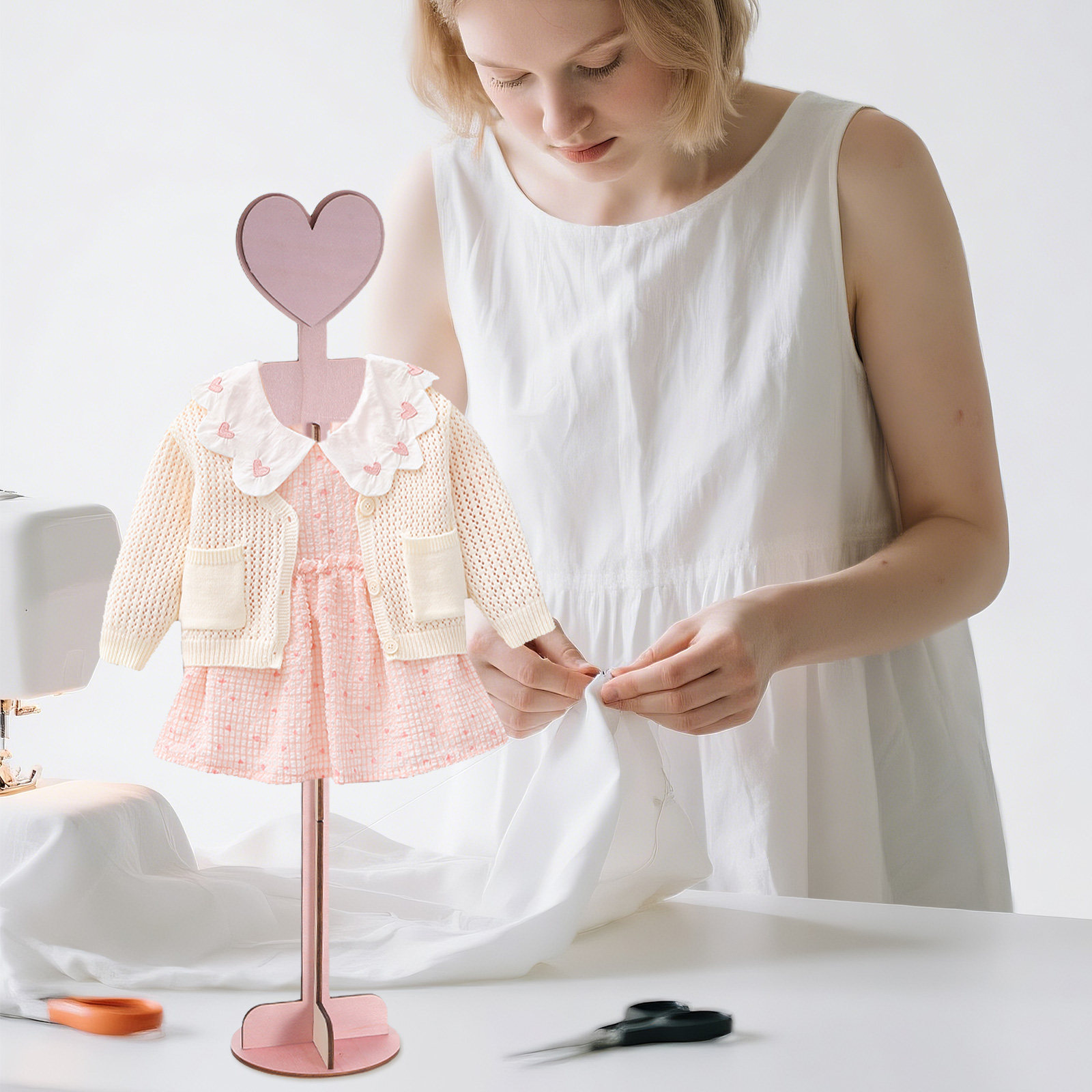 Деревянная подставка для детск – обзор и цена Baby Clothing Display Stand