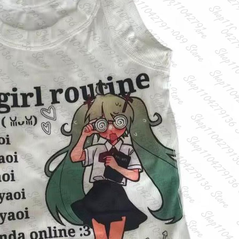 Женские топы и майки с принтом – обзор и цена Baby Y2K Clothing