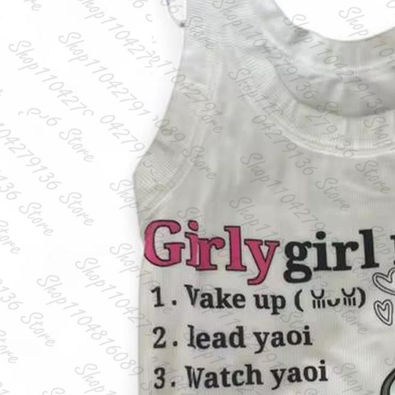 Женские топы и майки с принтом – обзор и цена Baby Y2K Clothing