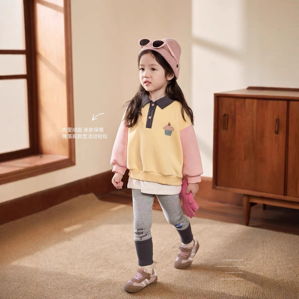Кремовая домашняя одежда, детс – обзор и цена Baby Clothing Winter