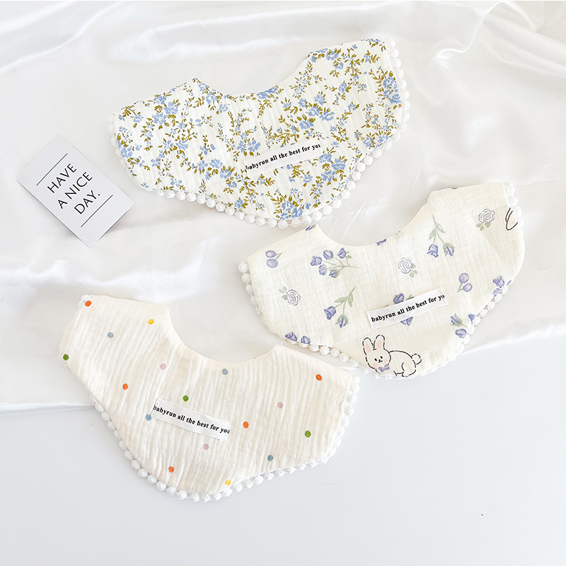 3 шт. в упаковке, хлопковая ма – обзор и цена Printed Bibs Pack
