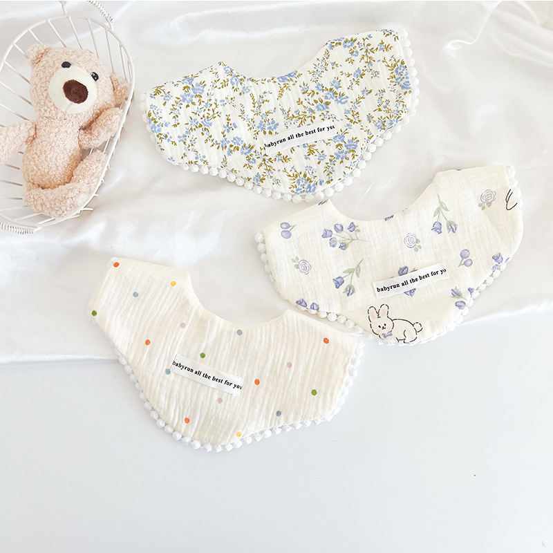 3 шт. в упаковке, хлопковая ма – обзор и цена Printed Bibs Pack
