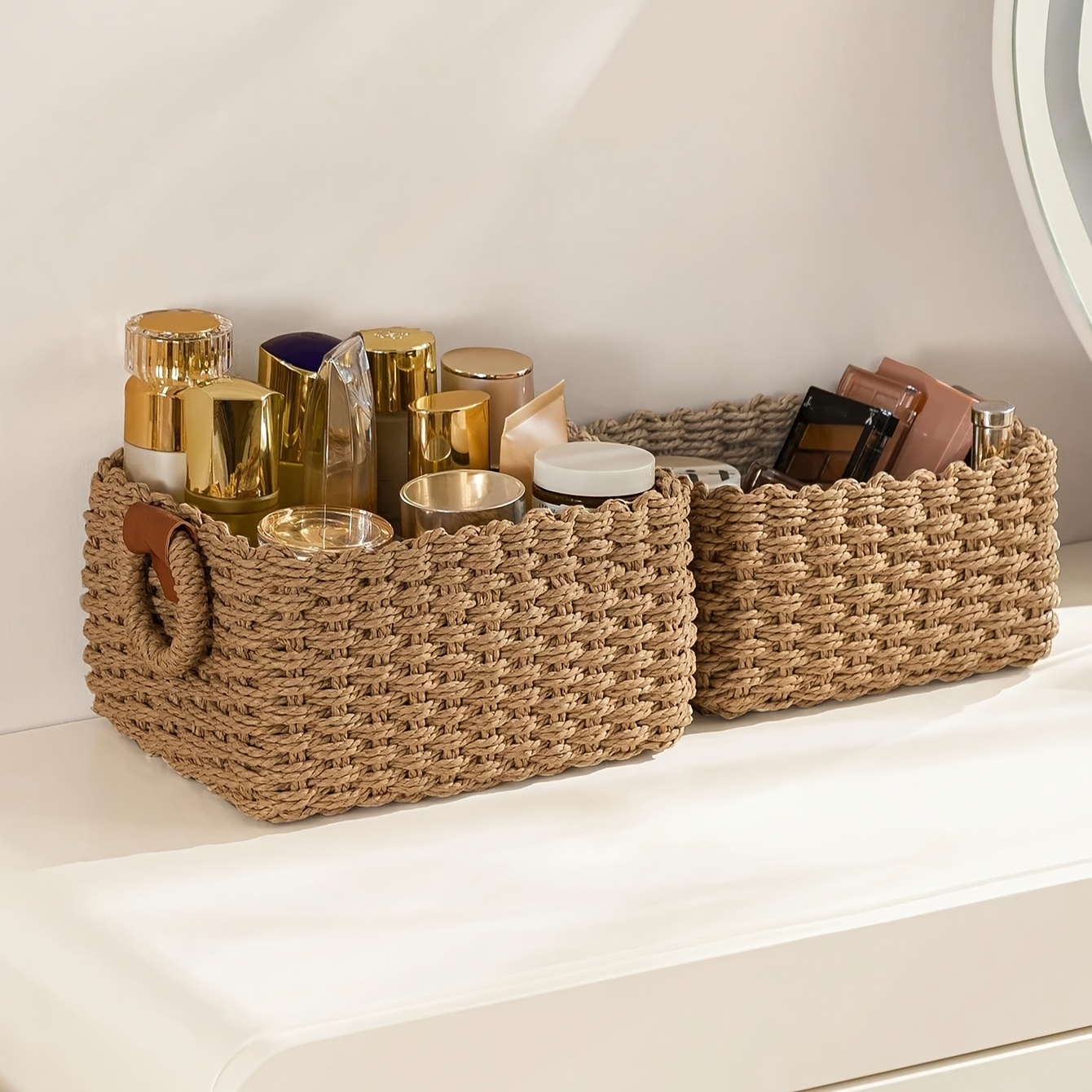 Плетеная корзина для хранения  – обзор и цена Baby Clothing Basket