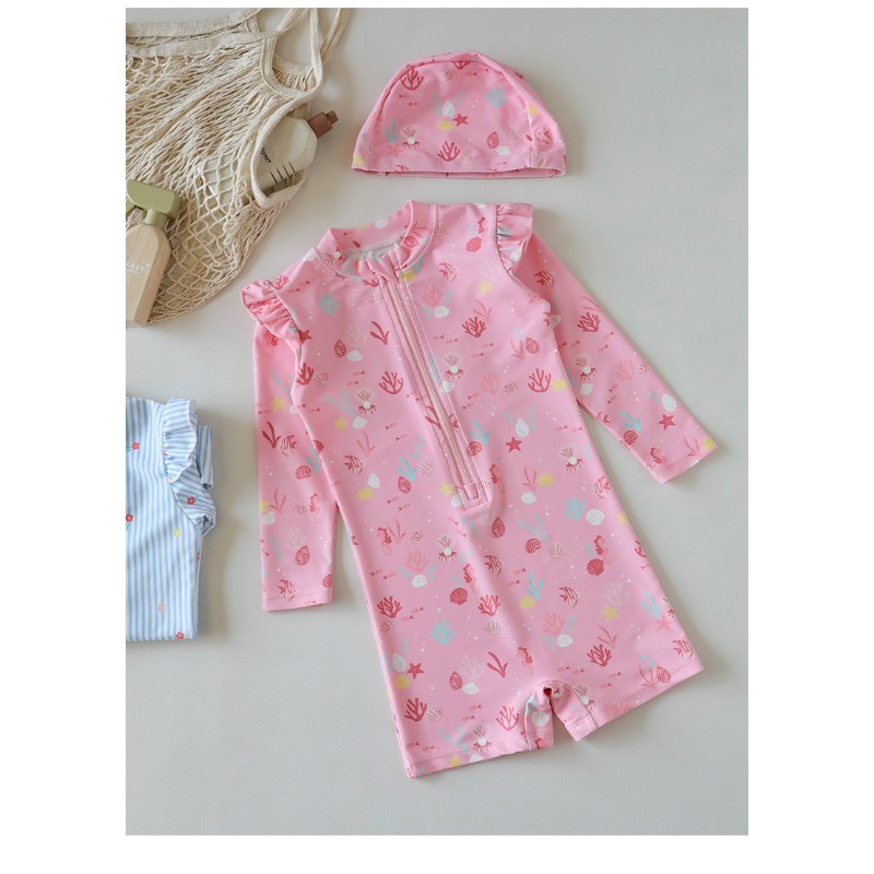 Детский слитный купальник с дл – обзор и цена Baby Swimwear Uv
